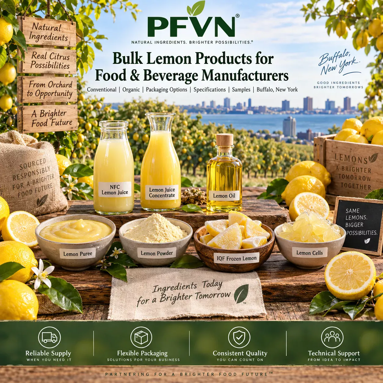 Bulk Lemon Puree