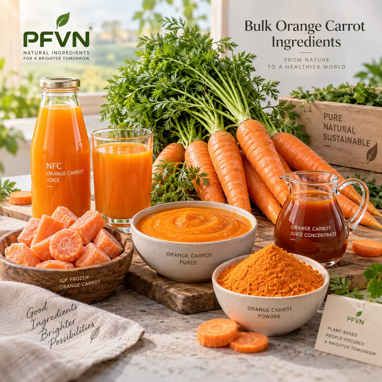Bulk Orange Carrot Juice Concentrate