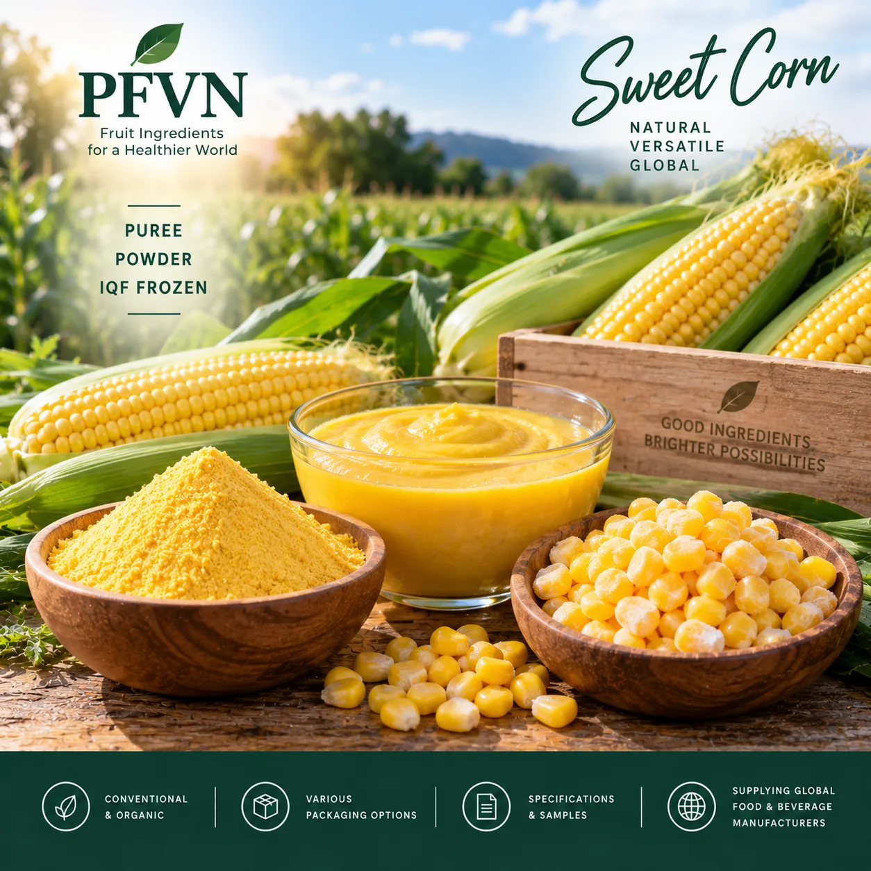 Bulk Sweet Corn Puree