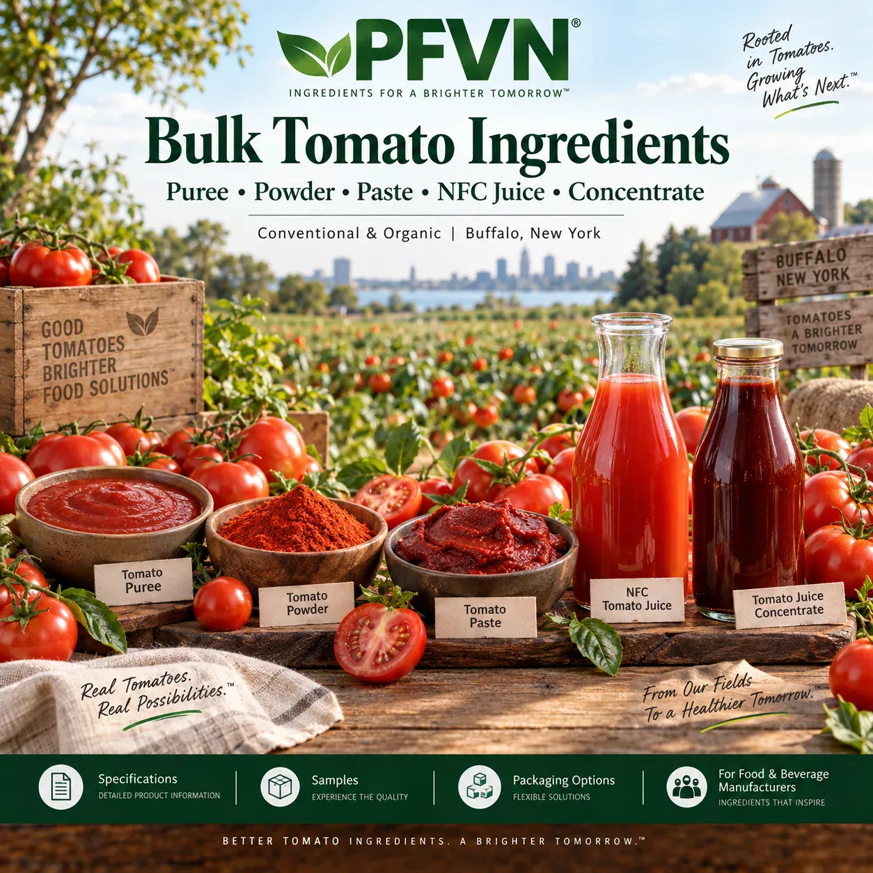 Bulk Tomato Puree for industrial food manufacturing
